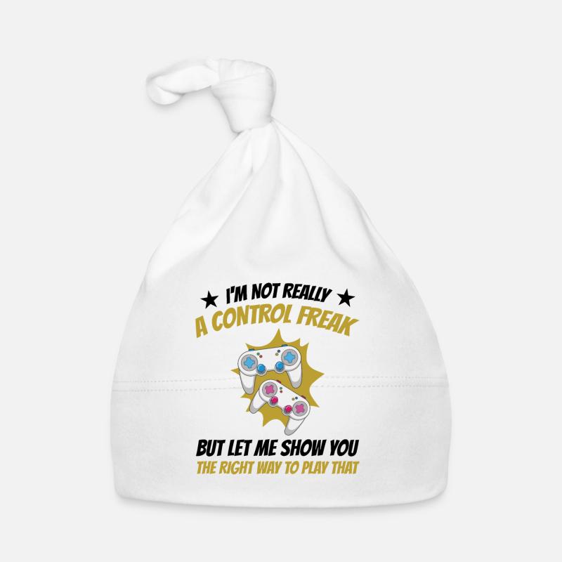 I'm Not Really A Controll Freak Video Game Player Baby Bio-Mütze