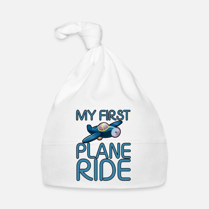My First Plane Ride 29 Baby Bio-Mütze