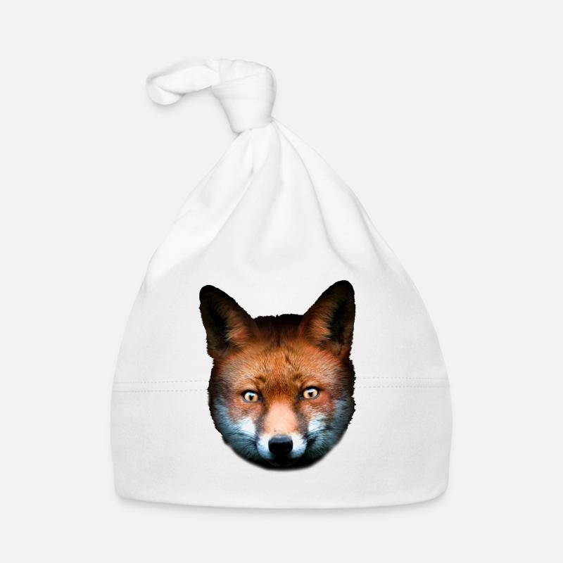 Fuchs Rotfuchs Tierisch Tiermotiv Kinder Baby Bio-Mütze