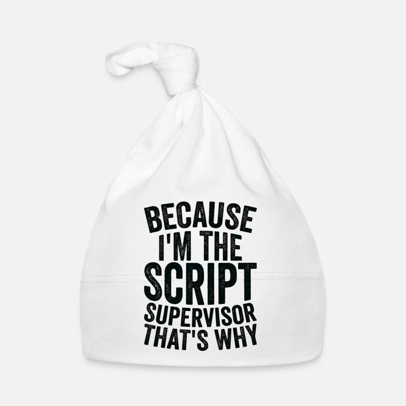 Weil Ich Skript Supervisor Bin Baby Bio-Mütze