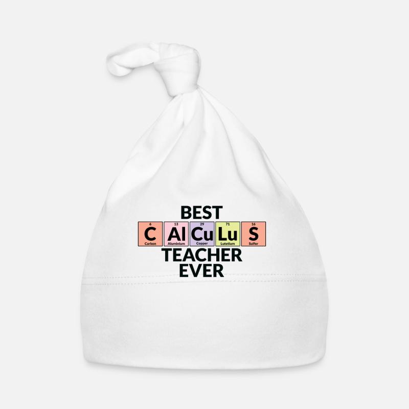 Meilleur professeur de mathématiques de tous les temps Bonnet bio Bébé