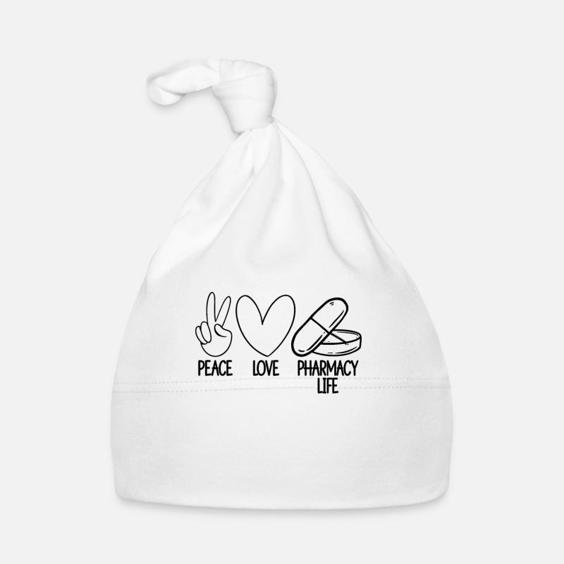 Technicien en pharmacie Idée cadeau de technicien en pharmacie Bonnet bio Bébé