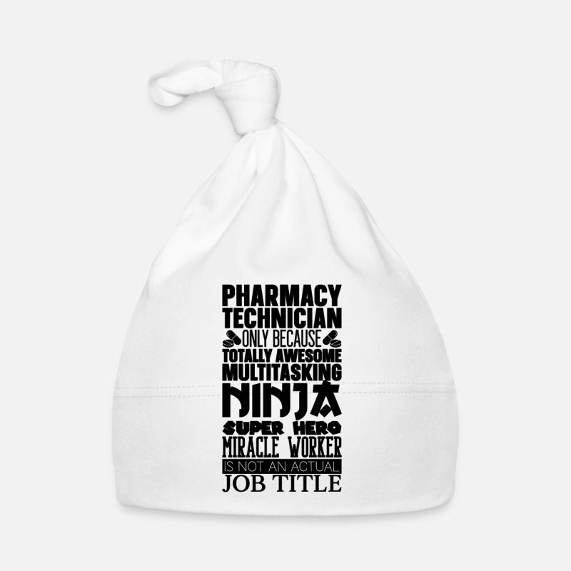 Pharmacy Technician Pharmacy Gift Idea Organic Baby Cap