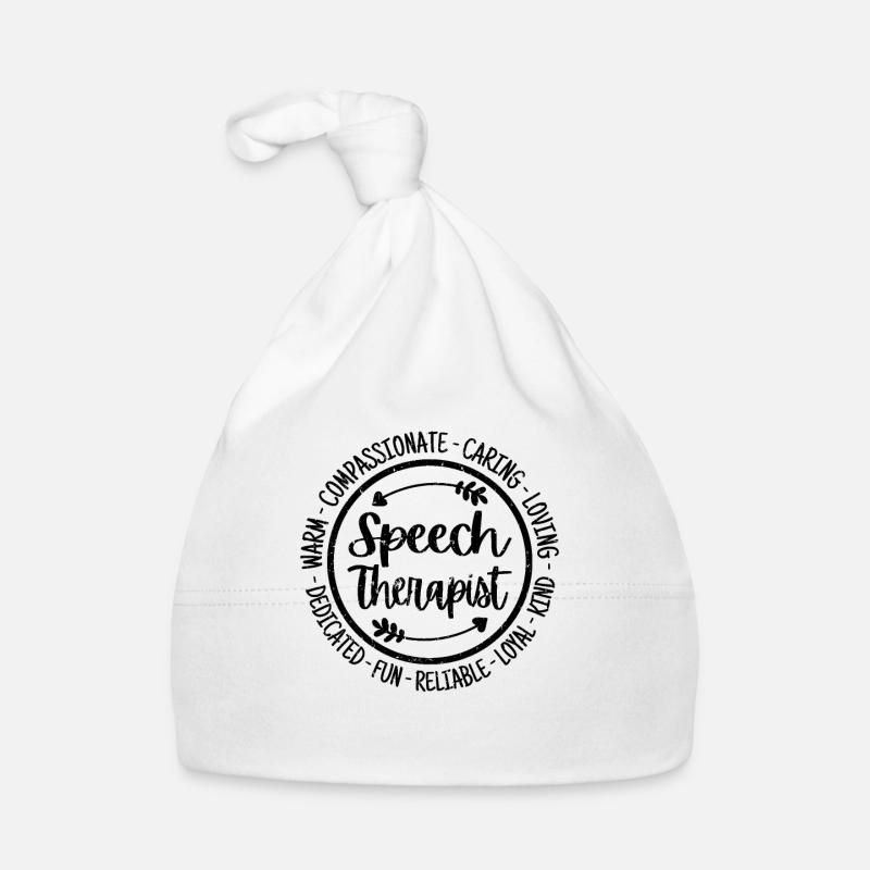 Speech Therapist Organic Baby Cap