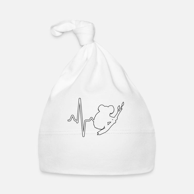 Koala Herzschlag Baby Bio-Mütze