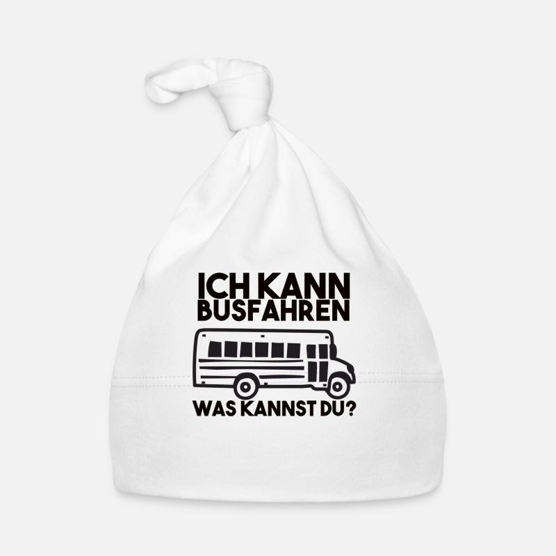 Busfahrer Spruch Baby Bio-Mütze