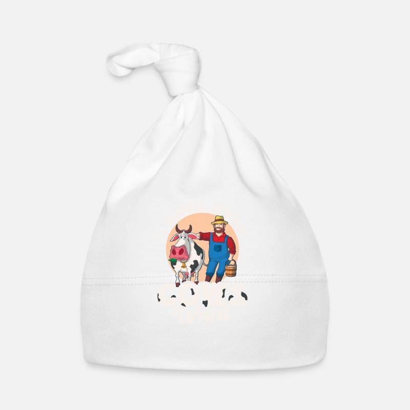Cow Whisperer I Know What Cows Want Organic Baby Cap
