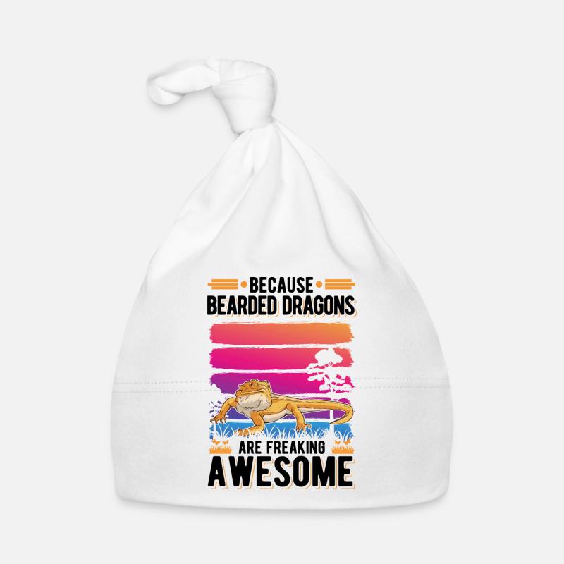Bartagame Geschenk Bearded Dragon Baby Bio-Mütze