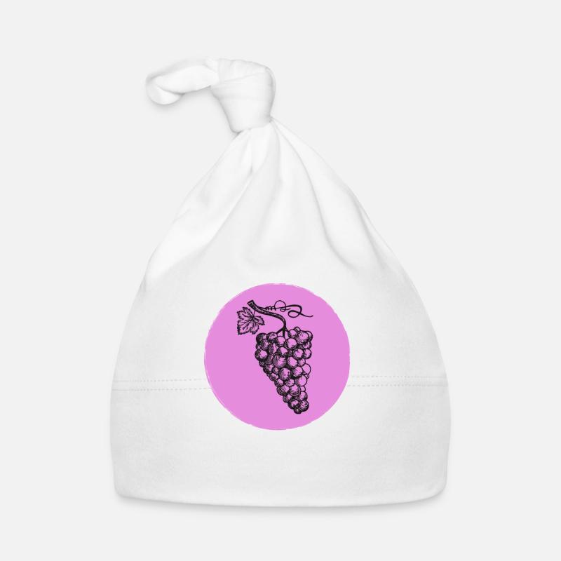 Traube Baby Bio-Mütze