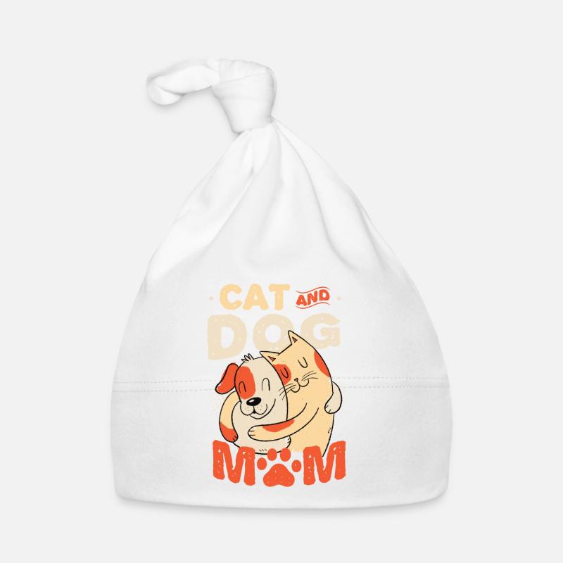 Cat and dog mother, pets. Organic Baby Cap