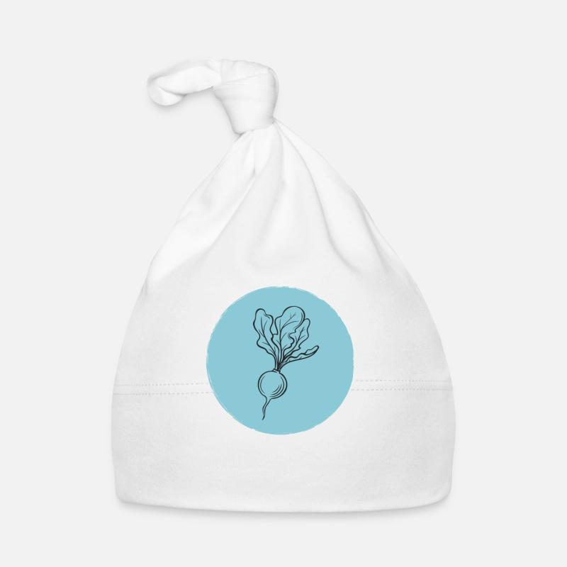 Radish Organic Baby Cap