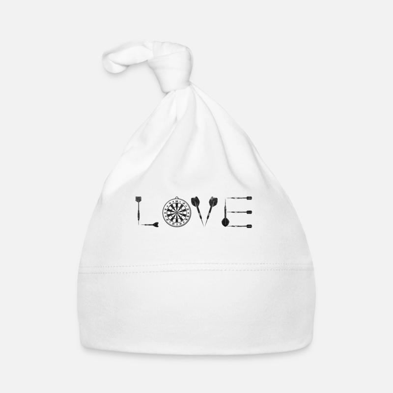 Fléchettes LOVE Jeu de fléchettes Jeu de fléchettes Jeux de fléchettes Bonnet bio Bébé
