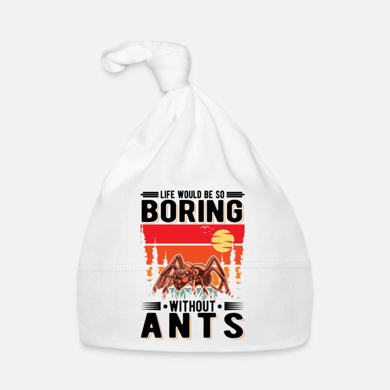 Ants Gift Ant Farm Anthill Organic Baby Cap