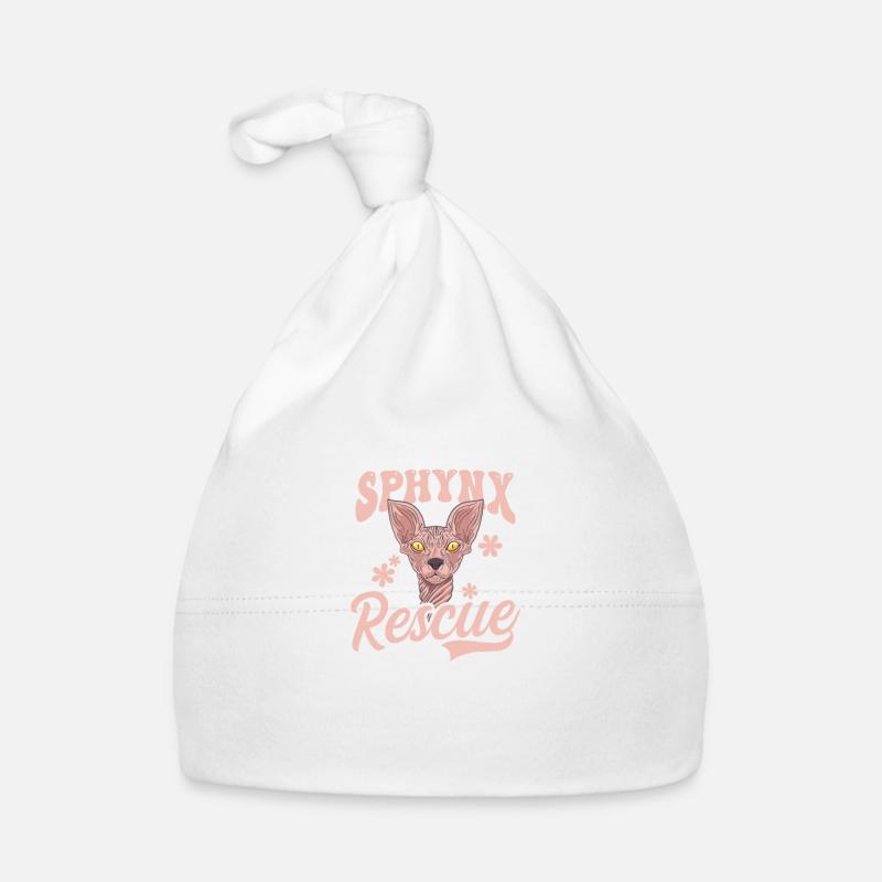 Sphynx Chat Fier Sphynx Rescue Maman Bonnet bio Bébé