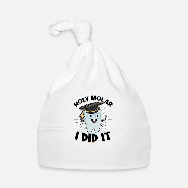 Holy Molar I did it - dental surgery Organic Baby Cap