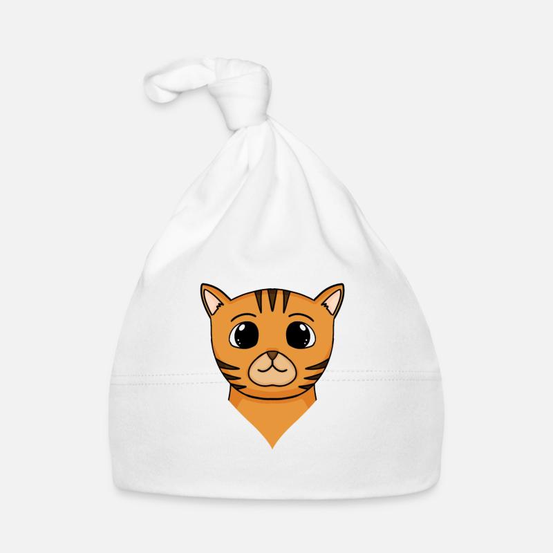 Bengal Cat Head Cat Cat Propriétaire Bonnet bio Bébé