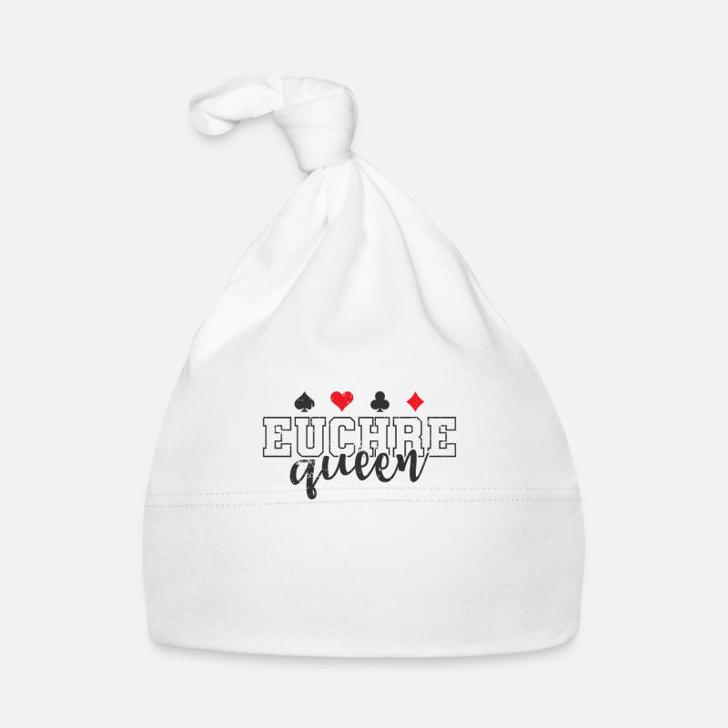 Cartes à jouer Euchre Queen Card Bonnet bio Bébé