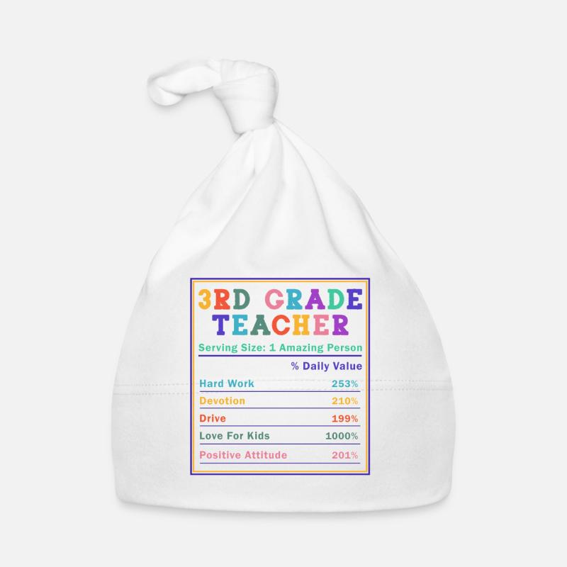 Valeur nutritive d’un enseignant de 3e année Bonnet bio Bébé