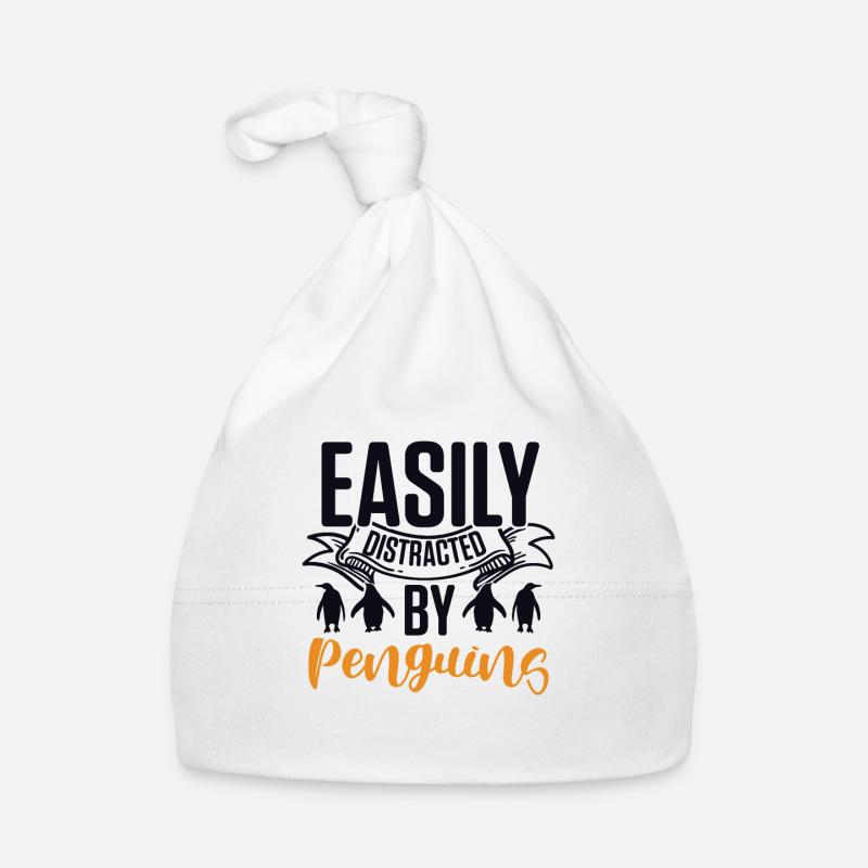 Easily distracted by Penguins Kaiserpinguin Baby Bio-Mütze