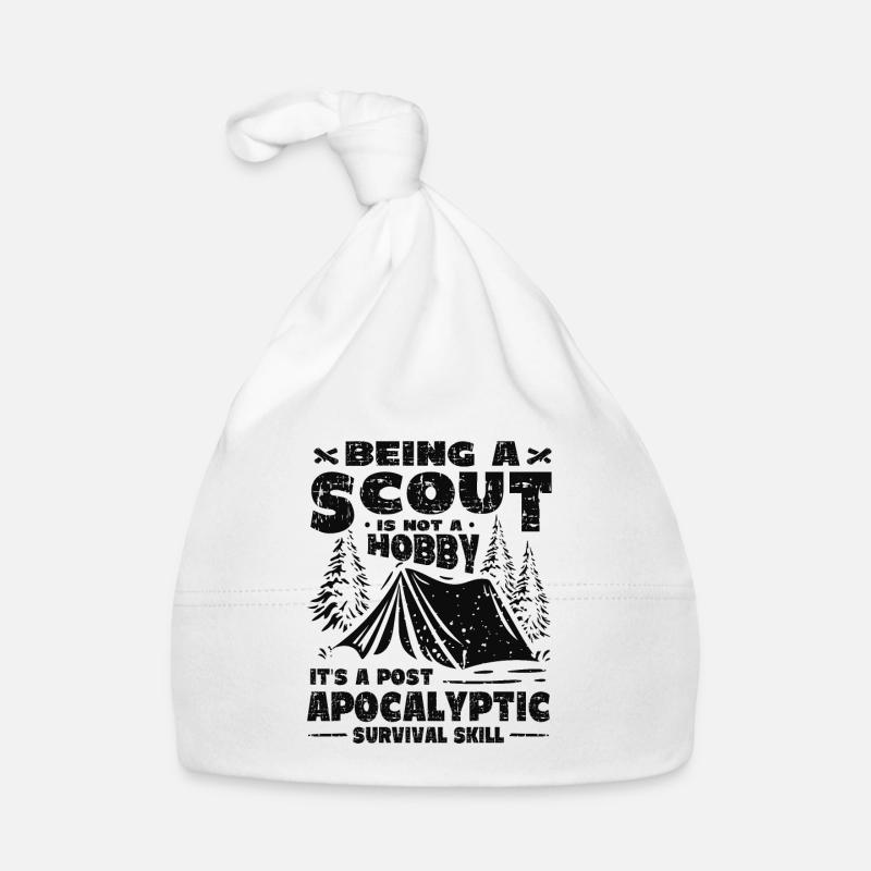 Is A Post Apocalyptic Survival Skill Scouting Organic Baby Cap