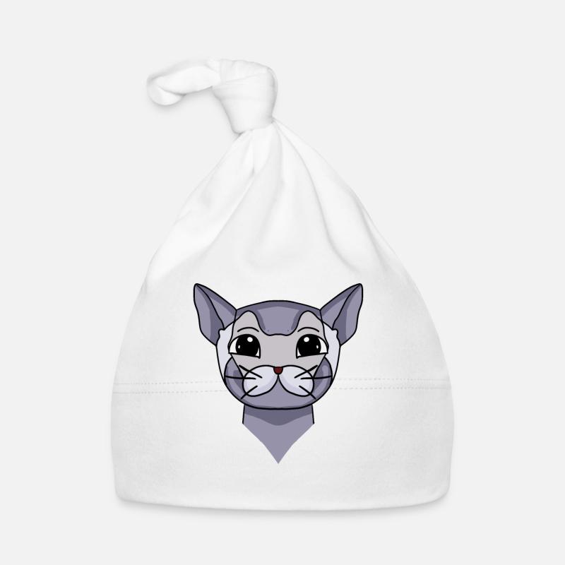 British Shorthair Head Cat Propriétaire de chat Bonnet bio Bébé