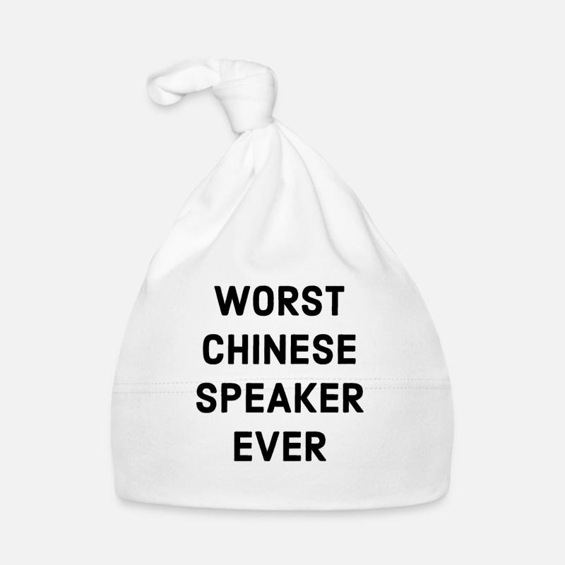 Chinesisch Sprechen Baby Bio-Mütze