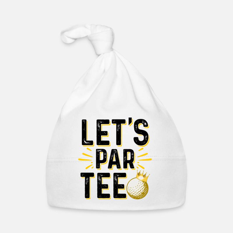 Let's Par Tee Golf Player Golfing Golf Course Golf Baby Bio-Mütze