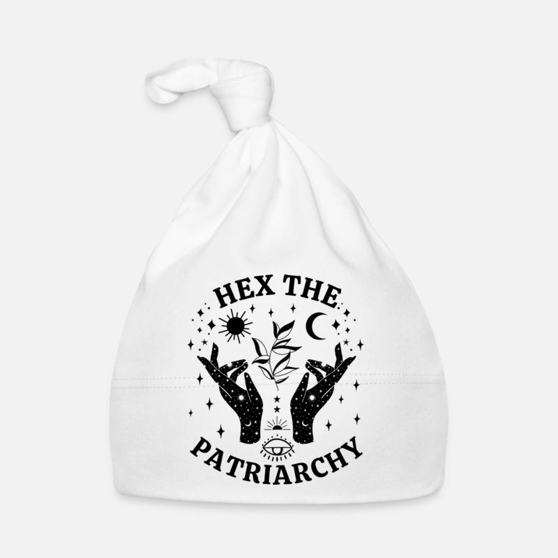 Hex The Patriarchy Organic Baby Cap
