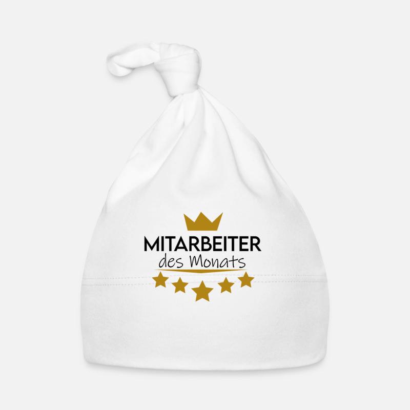 Mitarbeiter des Monats - 5 Sterne Baby Bio-Mütze