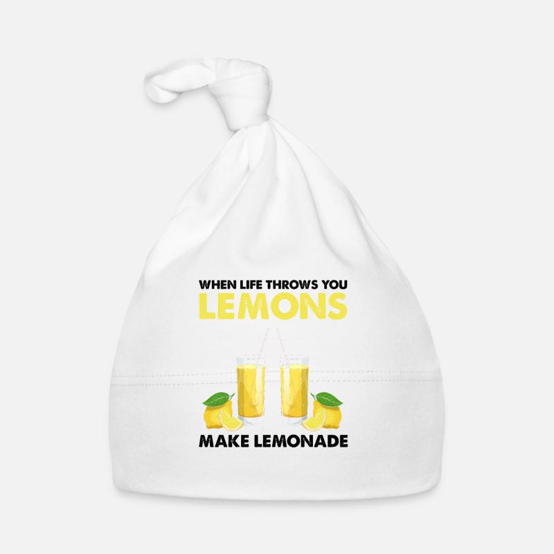 Lemonade Lemon Lemonade Lemonade Lemonade Stand Design Organic Baby Cap
