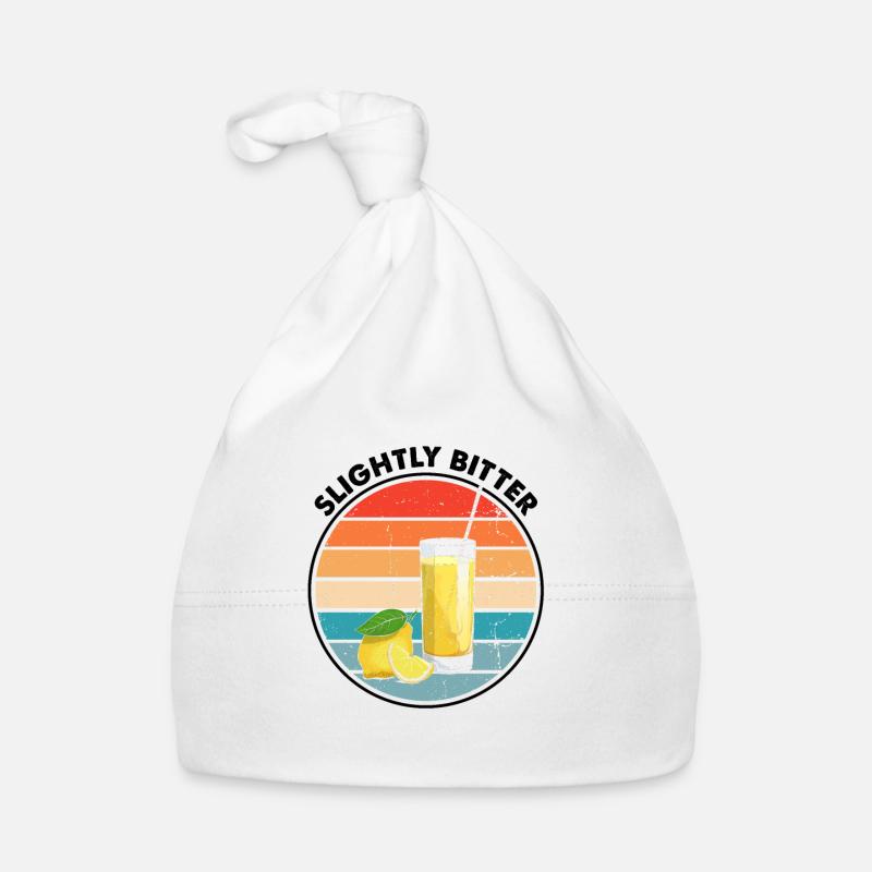 Lemon Design Lemonades Stand Boss Lemon Sale Organic Baby Cap