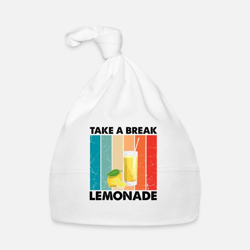 Lemonade Lemon Lemonade Lemonade Lemonade Stand Design Organic Baby Cap