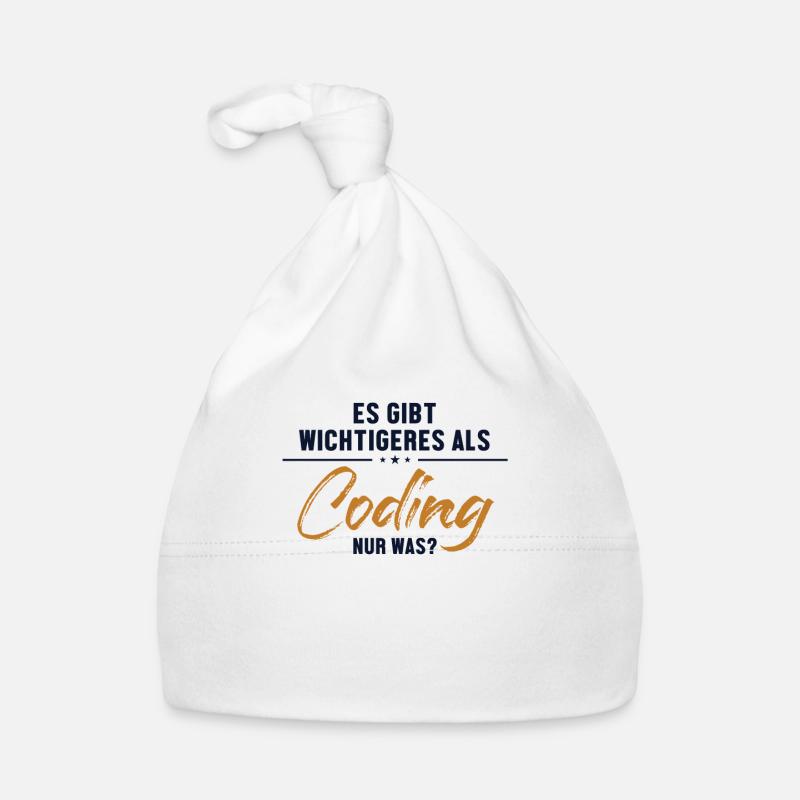 Wichtigeres als Coding Softwareingenieur Coder Baby Bio-Mütze