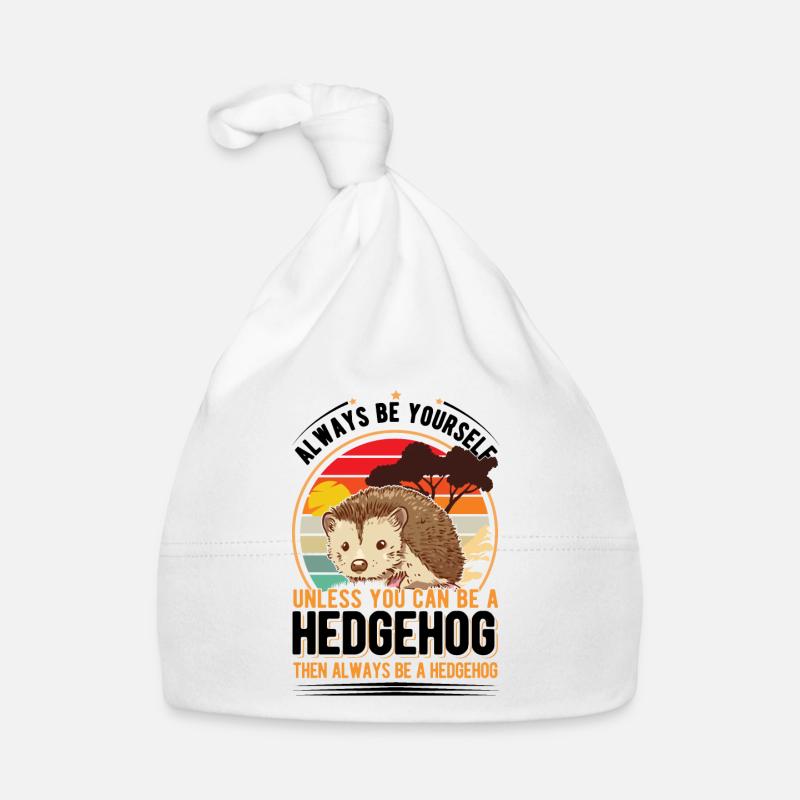 Igel Geschenk Hedgehog Baby Bio-Mütze