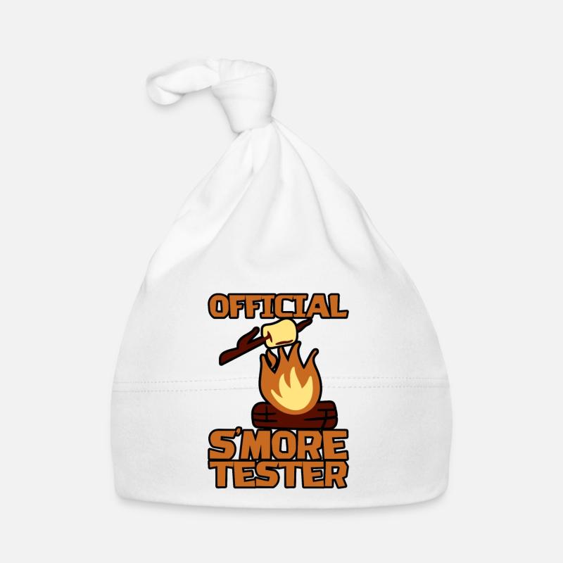 Official S'more Tester Organic Baby Cap