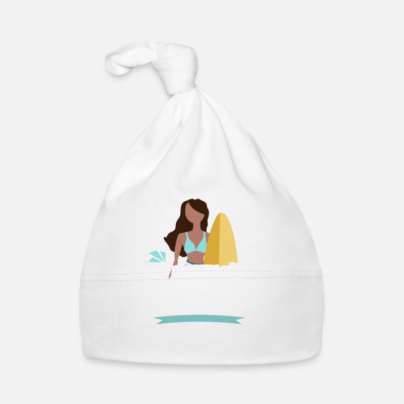 Procurez-vous une petite amie surfeuse Bonnet bio Bébé