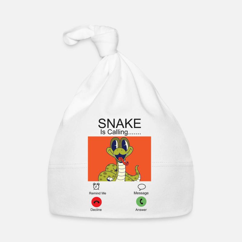 Snake Serpent Phone Display Snake Baby Bio-Mütze