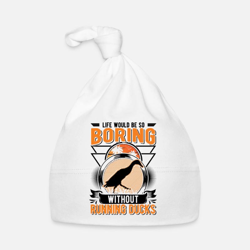 Running Gift Running Duck Bottle Duck Organic Baby Cap
