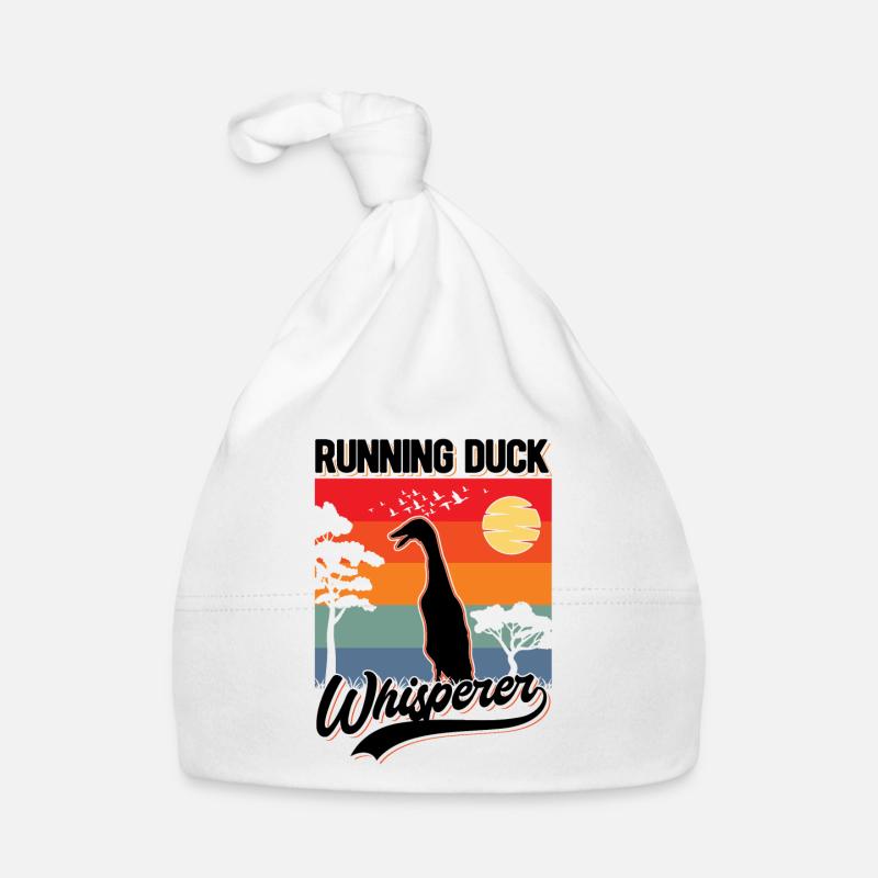 Laufenten Flüsterer Running Duck Whisperer Bonnet bio Bébé