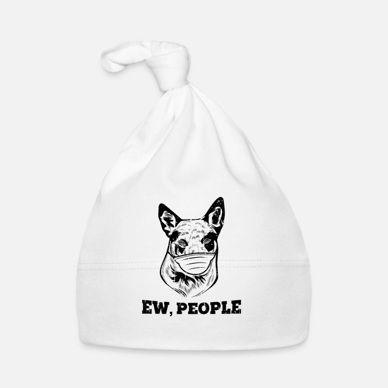 Ew, Menschen - kelpie Baby Bio-Mütze