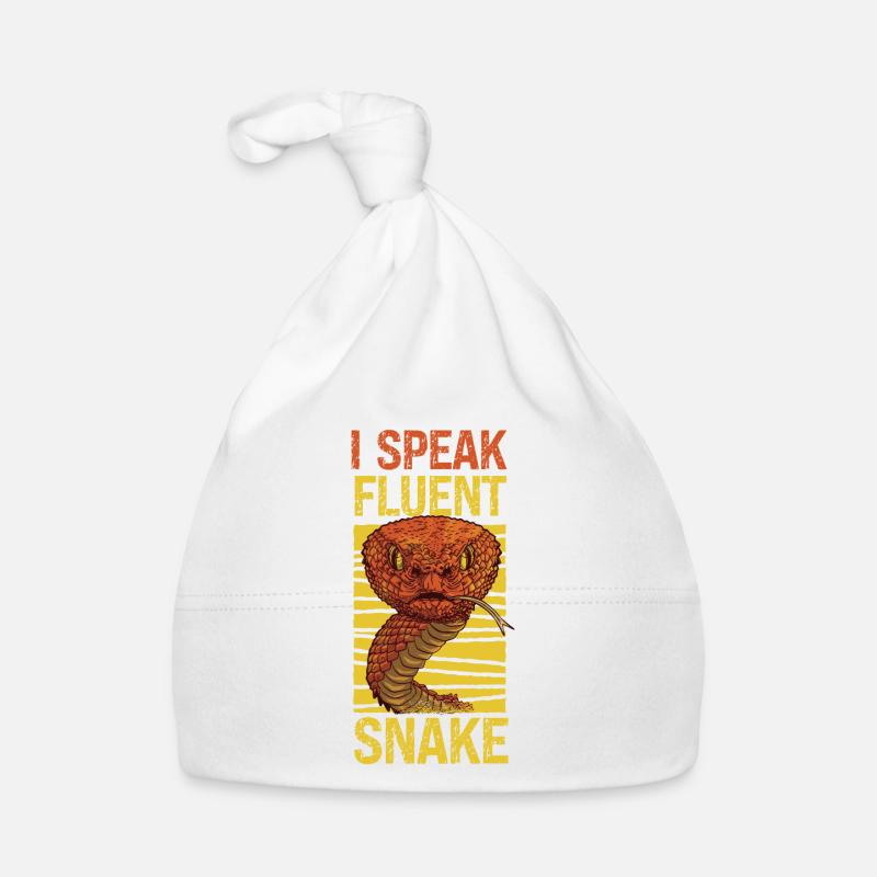 Snake Serpent I Speak Fluent Snake Baby Bio-Mütze
