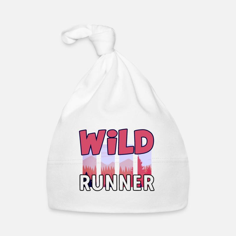 Trail Running Wild Runner Running Trail Mountains Organic Baby Cap