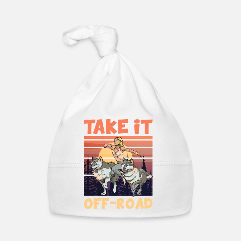 Prenez-le OFF-ROAD Trailrunning Wolfpack Bonnet bio Bébé