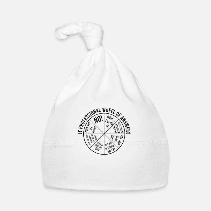 IT Professional Wheel of Answers - code Organic Baby Cap
