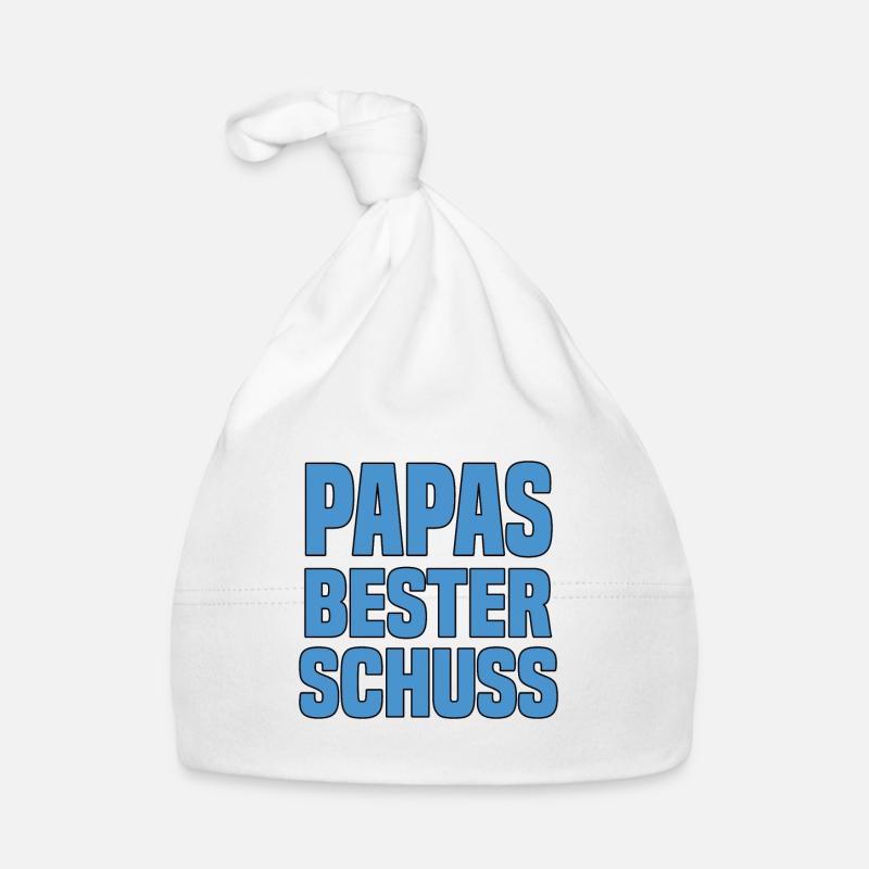 Papas Bester Schuss Baby Bio-Mütze