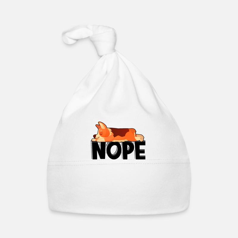 Nope - pet lover Organic Baby Cap