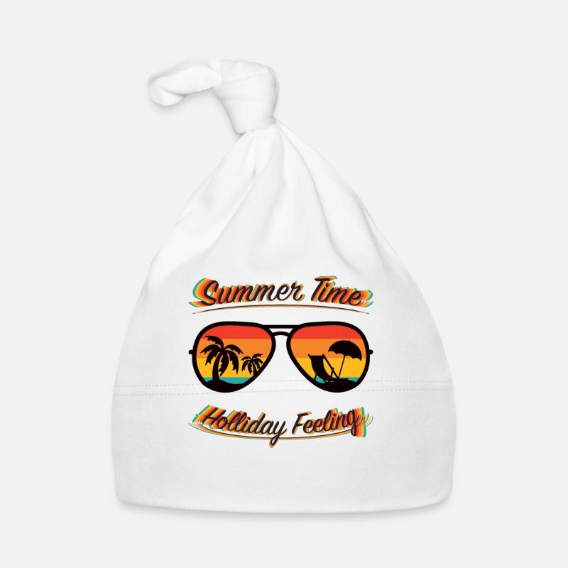 Heure d’été - Sentiment de vacances Bonnet bio Bébé