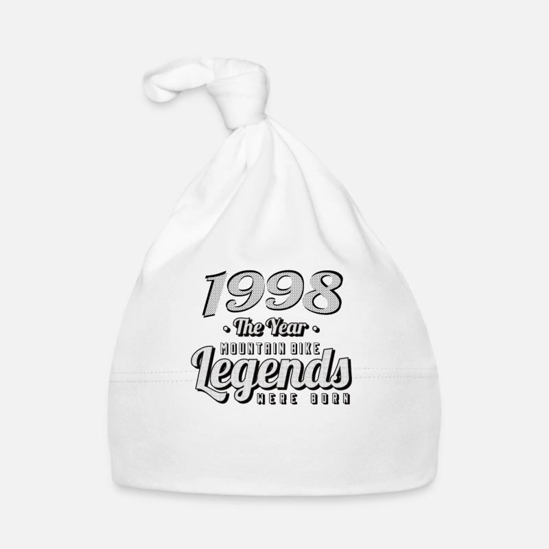 VTT-Mountainbiker 1998 Naissance Anniversaire VTT Bonnet bio Bébé