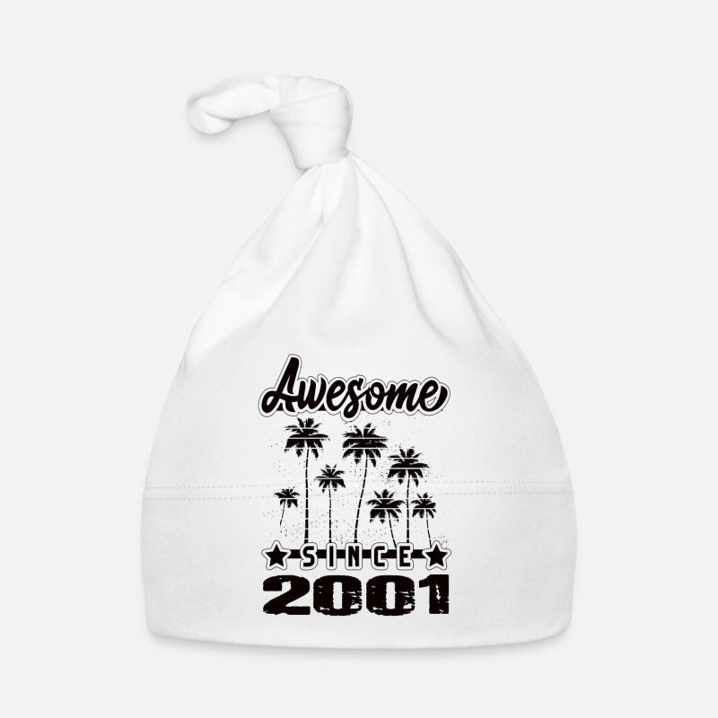 Awesome Since 2001 Baby Bio-Mütze