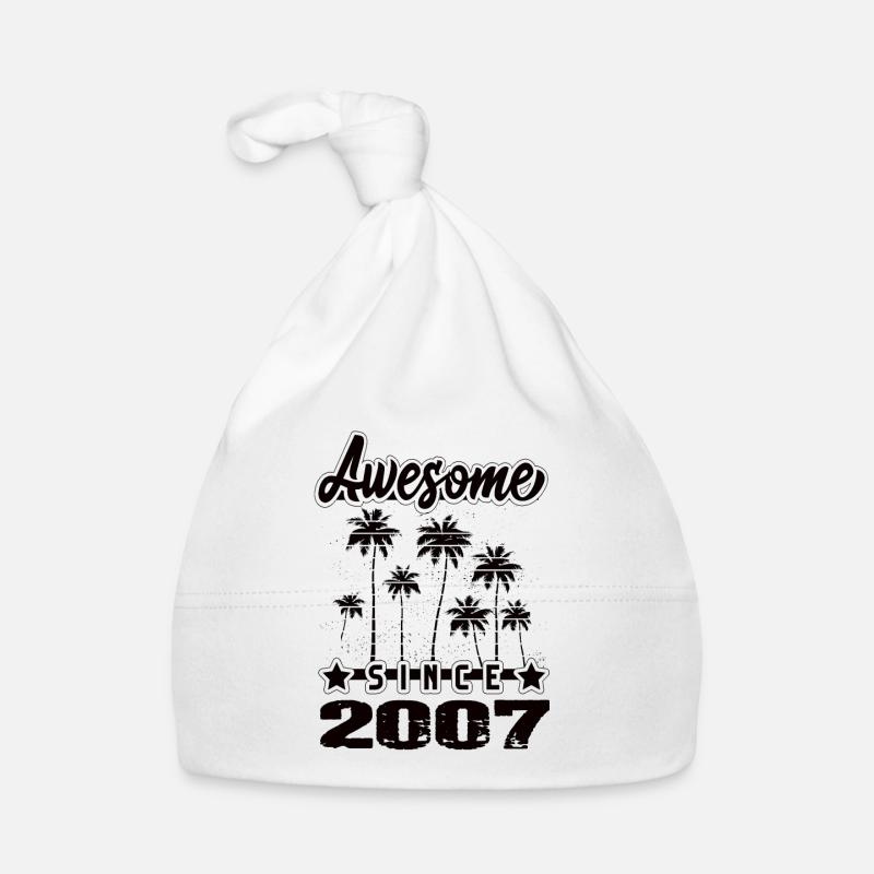 Awesome Since 2007 Baby Bio-Mütze